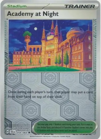 Shrouded Fable Academy at Night #54/64 reverse holo
